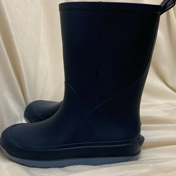 Cat & Jack Blue Rubber Boots Size 4 - Picture 2 of 5